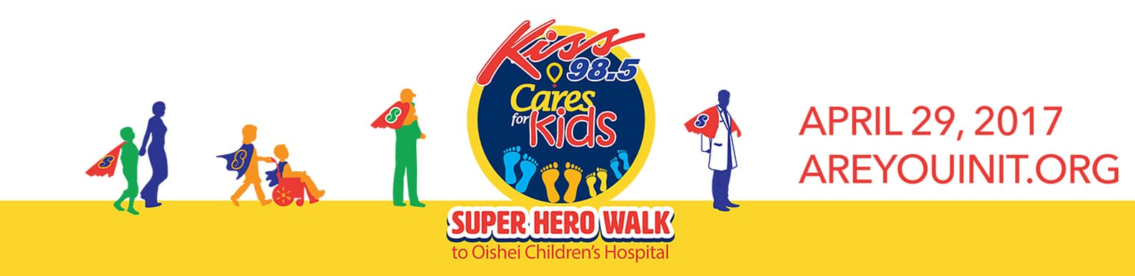 Superhero walk will be epic as Children’s Hospital prepares for new home