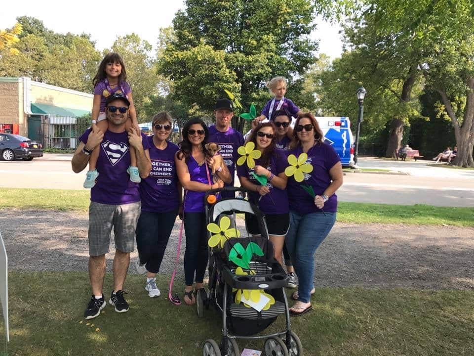The Walk to End Alzheimer’s Disease. We walked for my dad – so many walk for their loved ones.