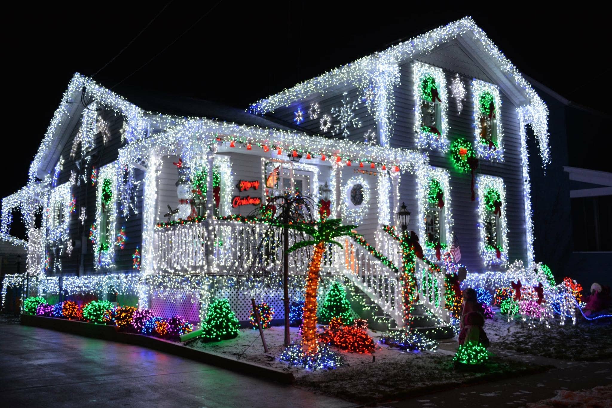 Lockport home dazzles again this year with thousands of lights! A show needed more than ever!!!