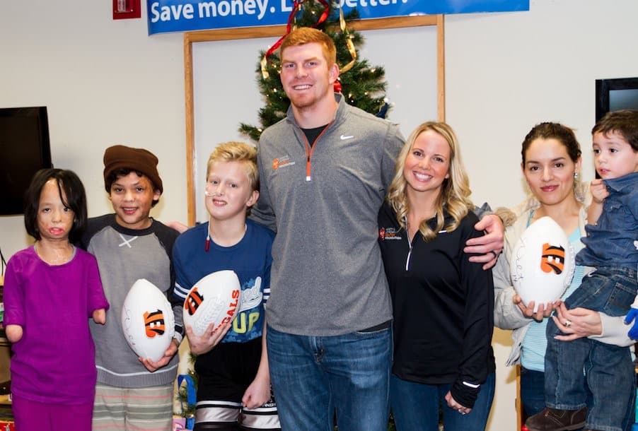 You guys… this is amazing … Bills fans donate $100 thousand dollars to Andy Dalton’s charity – because the Bengals beat Baltimore! Seriously.