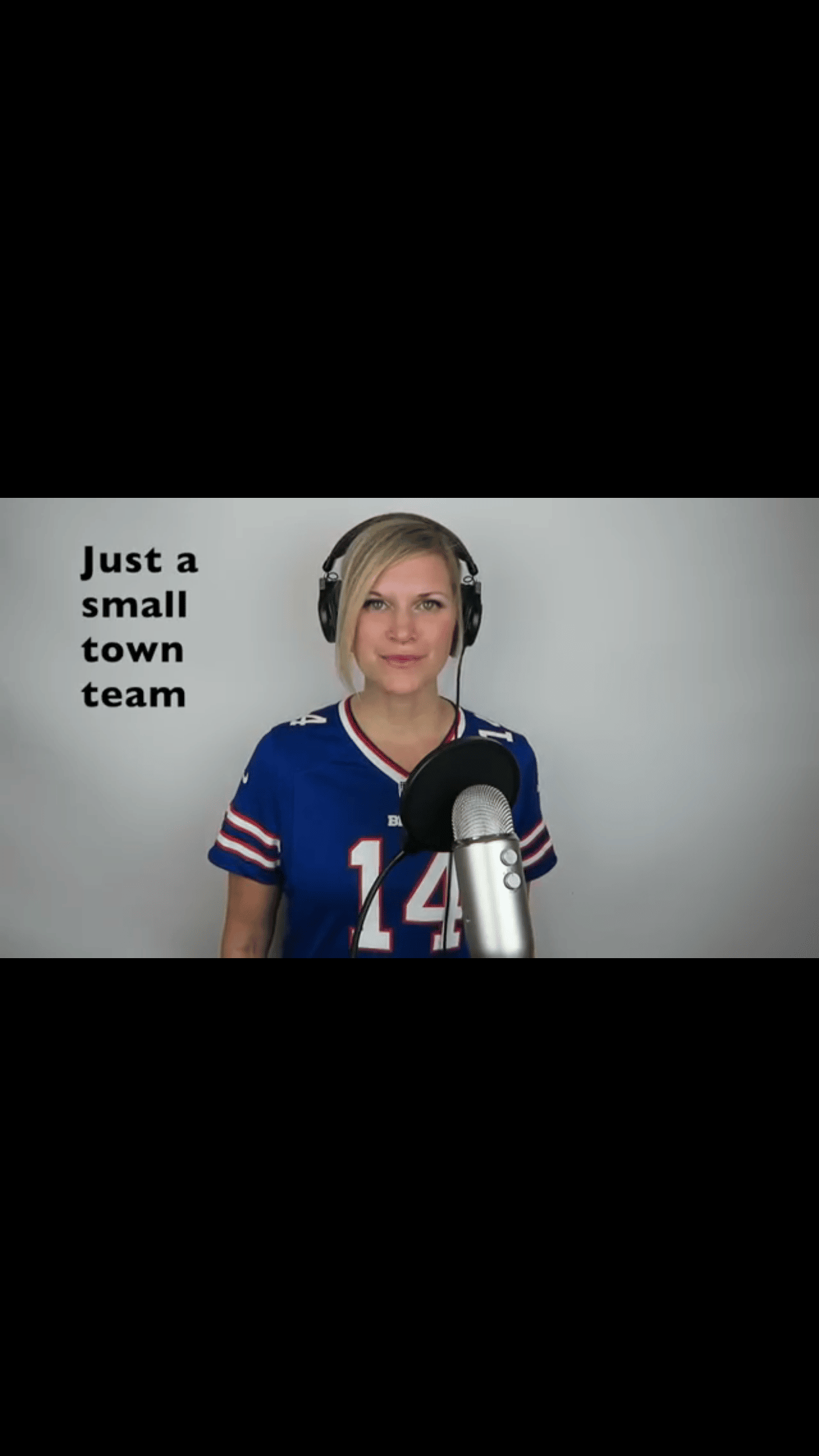 Awesome Bills playoffs song! Don’t stop believing… never stop believing! (In this case, Bill-ieving)