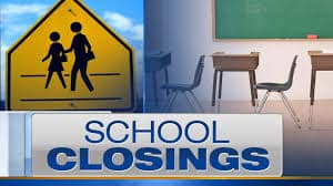 School closings already coming in for Friday due to frigid temps.