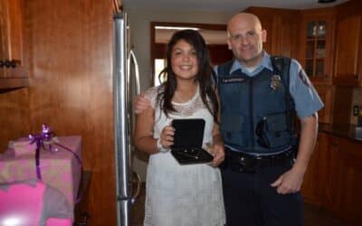 Community Rallies Around Officer Troy Blackchief by Donating $17 for 17 Years of Service in Memory of Daughter he Lost